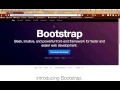 Twitter Bootstrap Tutorials Getting Started - Lesson 1
