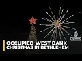 Bethlehem lights up Christmas tree amid hopes for economic recovery