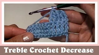Crochet for Beginners Treble Crochet Decrease
