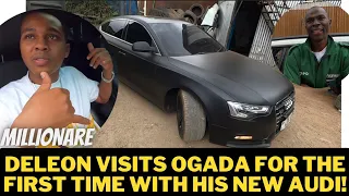 Download Young Millionaire Deleon Visits OGADA For the First Time With His New Wrapped Audi!! MP3