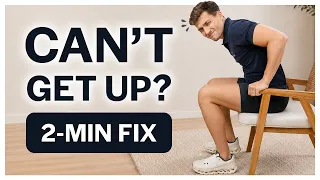 ONE Exercise to Make Getting Up from Low Chairs Easy