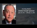 Celebrating the Life of Jimmie Donald Quetone