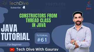 Constructors form Thread class in java MultiThreading in Java Tutorial