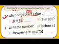 What is the place value of 8 in 78 9 in 900 Unit Test 1 ch 1 to 3 class 2 maths New maths Ahead 2
