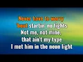 Carter Faith - Bar Star (karaoke) (by request)