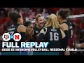 Texas A M vs Nebraska 2025 NCAA women s volleyball regional finals FULL REPLAY