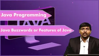 LEC46 Java Programming Java Buzzwords or Features of Java By Dr T V Nagaraju