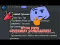 Dyno Bot s new Giveaway Commands Discord