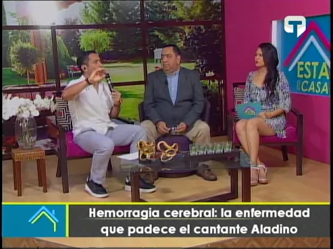 Hemorragia cerebral: la enfemedad que padece el cantante Aladino