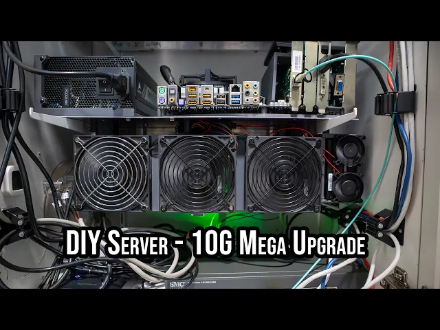 3.5 HDD rack for DIY Server / NAS video thumbnail