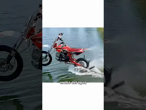 Hice una moto acuática 🏍️💦