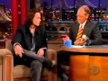 johnny depp on letterman show 1999