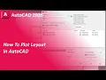 How to Publish and Plot in AutoCAD 2026