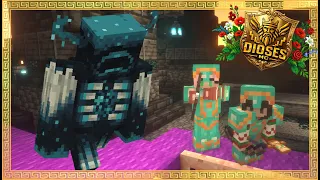 Dos NOOBS vs Warden en DIOSESMC con GEMY // Primer DIA en Survival Ep 3