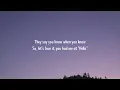 Matthew Ifield - I Think They Call This Love (Lyrics)