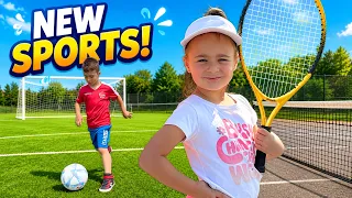 Matteo and Gabriella Try New Sports