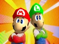 Lagu The Super Mario Bros. Super Show! intro music but in Super Mario 64