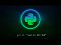 Hello world in python Creating your first python program