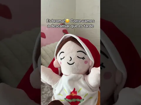 El primer peluche de la Virgen María que respira y transmite paz 🕊️🤍