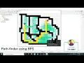 Pathfinding Algorithm Breadth-First Search Visualization