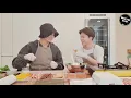 (Eng/Indo Sub) BTS Jungkook \u0026 Jimin VLive | 2020.06.21 | Today, we're gimbap chefs