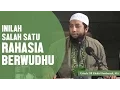 Download Lagu Inilah salah satu rahasia berwudhu, Ustadz DR Khalid Basalamah, MA