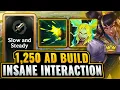 Explosive Damage 1250 AD Zeri with Bugged Augment Interaction League Arena Gameplay