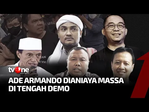 [FULL] Ade Armando Dianiaya Massa di Tengah Demo | Catatan Demokrasi
