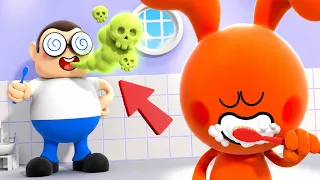 Cueio Aprende a ESCOVAR OS DENTES como uma Criança Grande ! | 30 Minutos de Melhores Episódios