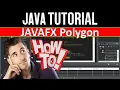 How to create Polygon Shape using Javafx