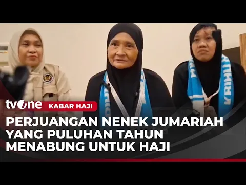 Puluhan Tahun Menabung, Tangis Haru Nenek Jumariah Bisa Melihat Kabah