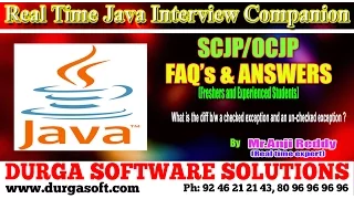 Java Interview Companion What is the diff bw a checked exception and an un checked exception