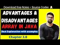Array Chapter 3 - Advantages Disadvantages of an Array in Java with examples by Code Spark CS