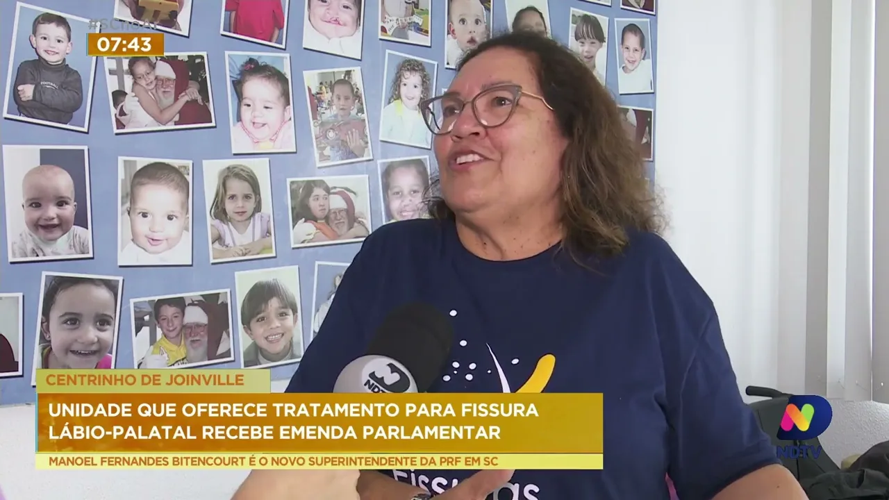 Governo de SC deve repassar R$ 300 mil ao centro de atendimento de fissura lábio-palatal