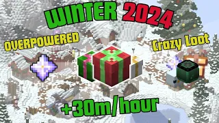 How I made with GIFTS Hypixel Skyblock
