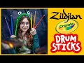 Lagu Zildjian x Crayola Drumsticks for KIDS (Drums Performance)
