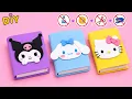 DIY cute mini notebook no glue no tape craft easy paper craft art stationery back to school