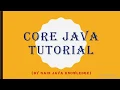 LANGUAGE FUNDAMENTALS IN JAVA CORE JAVA