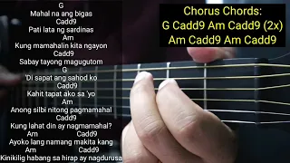 Mahal Magmahal Fast Guitar Tutorial By Esremborak | Guitar Tutorial Chords with Lyrics