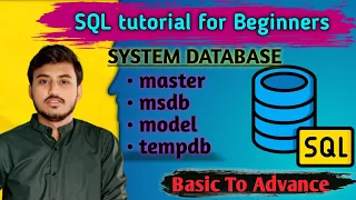 System Database Basics Master Model msdb tempdb Explained for Beginners