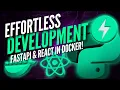 Running React Frontend and FastAPI Backend in Docker Containers Docker Tutorial