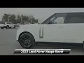 Used 2023 Land Rover Range Rover SE Clarksville MD P2729