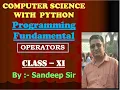 PART 4 PYTHON PROGRAMMING FUNDAMENTAL