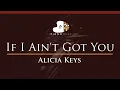 Download Lagu Alicia Keys - If I Ain't Got You - HIGHER Key (Piano Karaoke Instrumental)