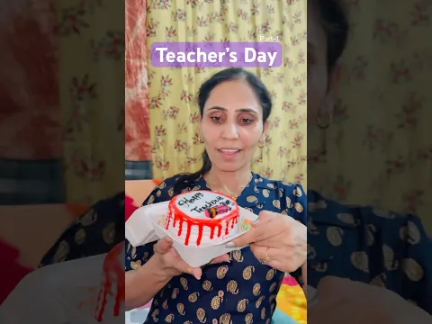 I baked Cake For My Teacher / Ghamu saran / How to bake a cake in 5 steps? #shorts #cake