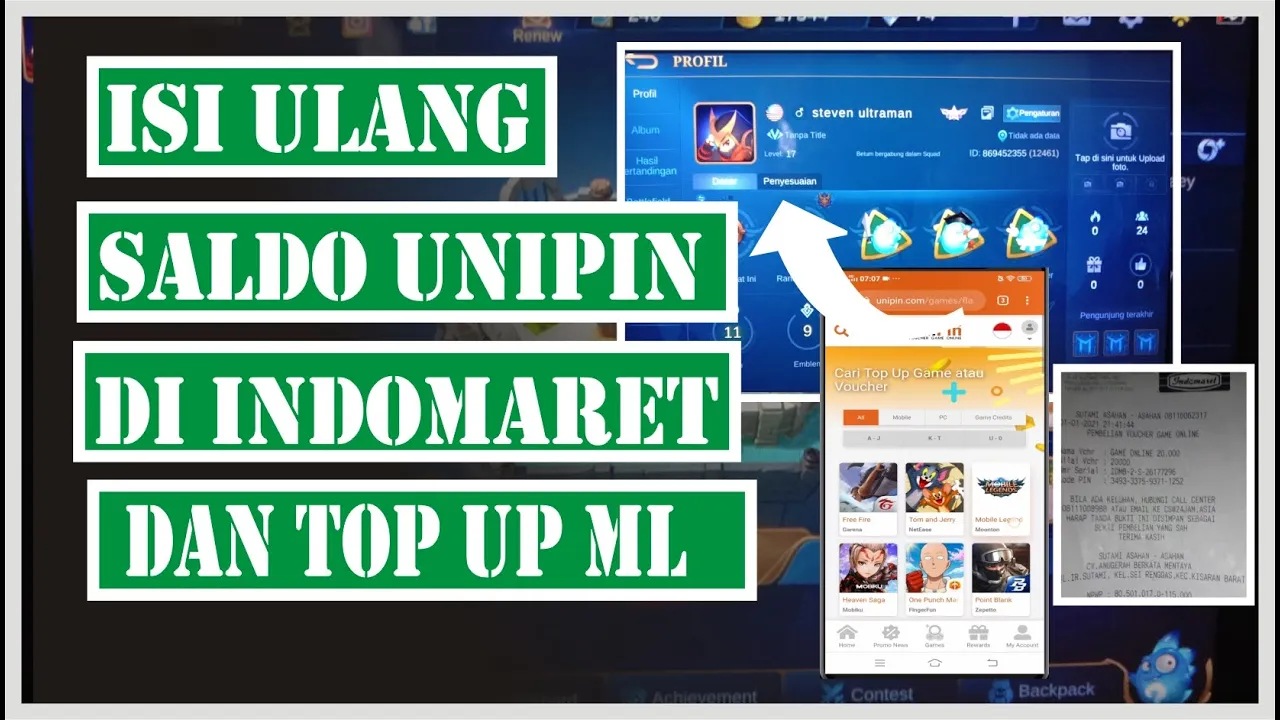 CARA BELI DIAMOND MOBILE LEGENDS DI INDOMARET ALFAMART TERDEKAT MURAH