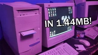 A Modern Operating System in 1 44MBs