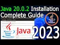 How to Install Java 20 0 2 on Windows 11 2023 Update JAVA - HOME JDK installation Complete Guide