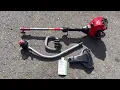 Craftsman 2-Cycle 25cc Weedwacker 17 Unboxing Assembly and Operation Craftsman Weedwacker