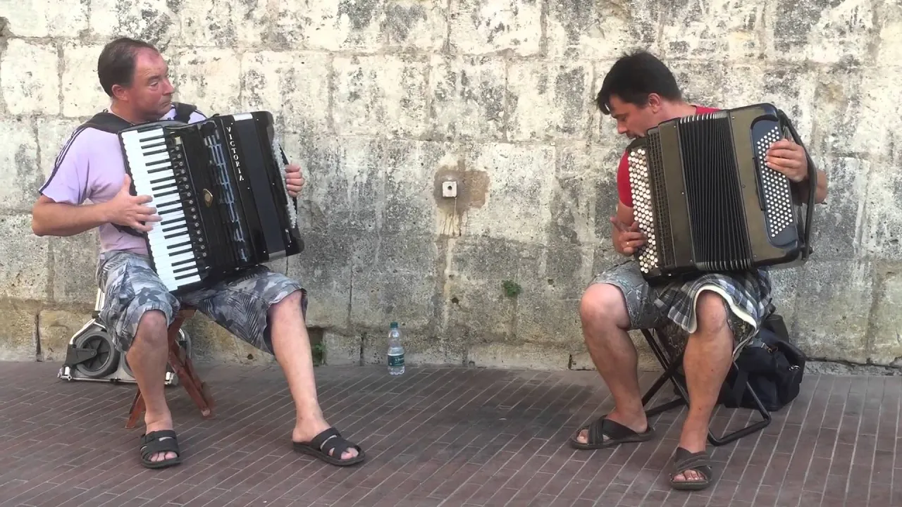 Talented accordion players/Italy